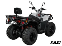 Квадрицикл KAYO AU200 спинка дуги (белый пластик 2024 г.) (ПТС)