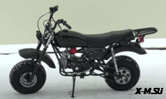 Мотоцикл СКАУТ-8 Стриж, 125 куб.см., полу-автомат