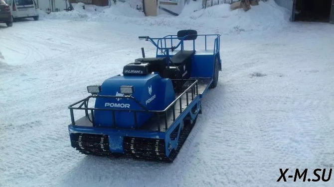 Мотобуксировщик POMOR X-2 K15