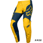 Мотоштаны Fox 180 Przm Pant Navy/Yellow