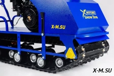 Мотобуксировщик SNOW DOG 9  с эл.запуском (DINKING)