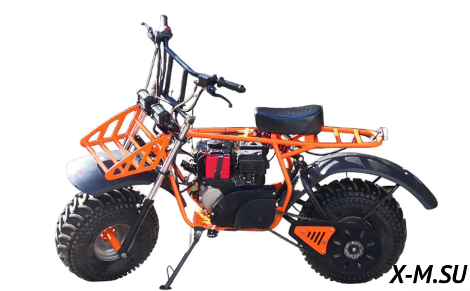 МОТОЦИКЛ СКАУТ-7 БОЦМАН 2, КОЛЕСА GIANT (ФАРА, ЭЛ.СТ. ПЕРЕД И ЗАД ПОДВ., 8,0 Л.С.,РУЧ. СТАРТ. АКЦИЯ