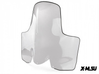 Стекло ветровое для снегохода IRBIS TUNGUS, SHARMAX SN 550 (70см, 3мм, МПК)