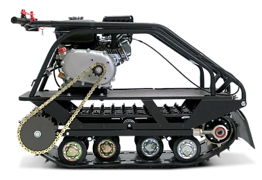 Мотобуксировщик НОРКА 380 MINI 9 л.с.